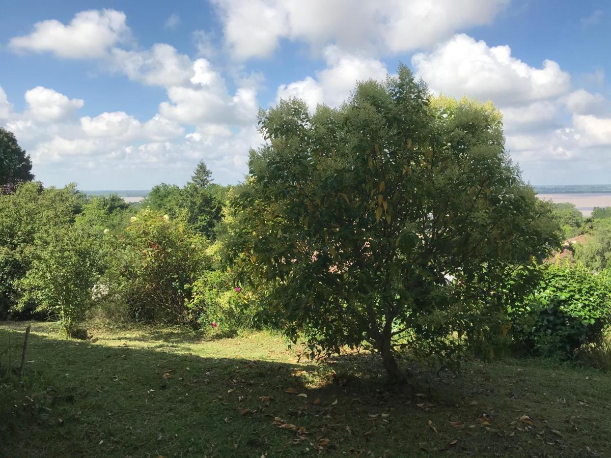 Appartement Avec Vue Panoramique Sur L'Estuaire De La Gironde Plassac  المظهر الخارجي الصورة
